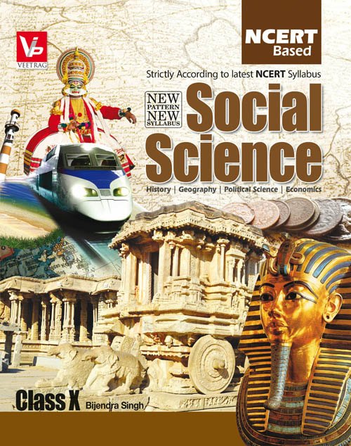 UP Board English Medium Books For 10th Class Social Science