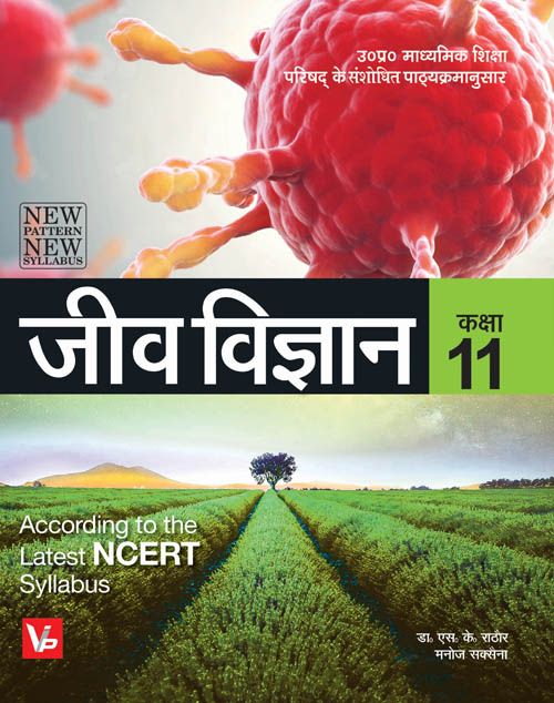 UP Board Hindi Medium Books For 11th Class Biology